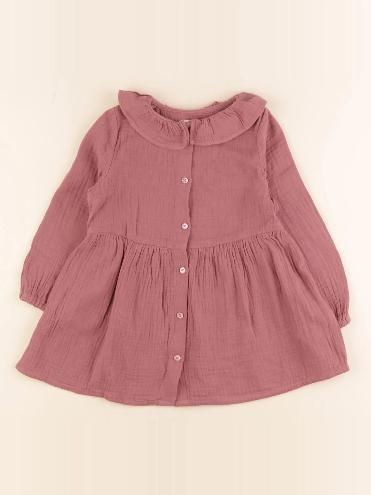 Vertbaudet - robe rouge - 36 mois