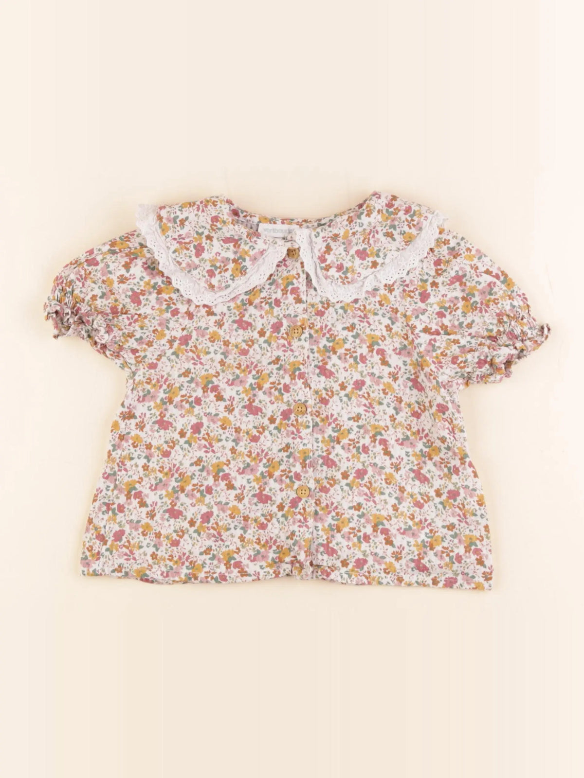 Vertbaudet - blouse multicolore - 2 ans