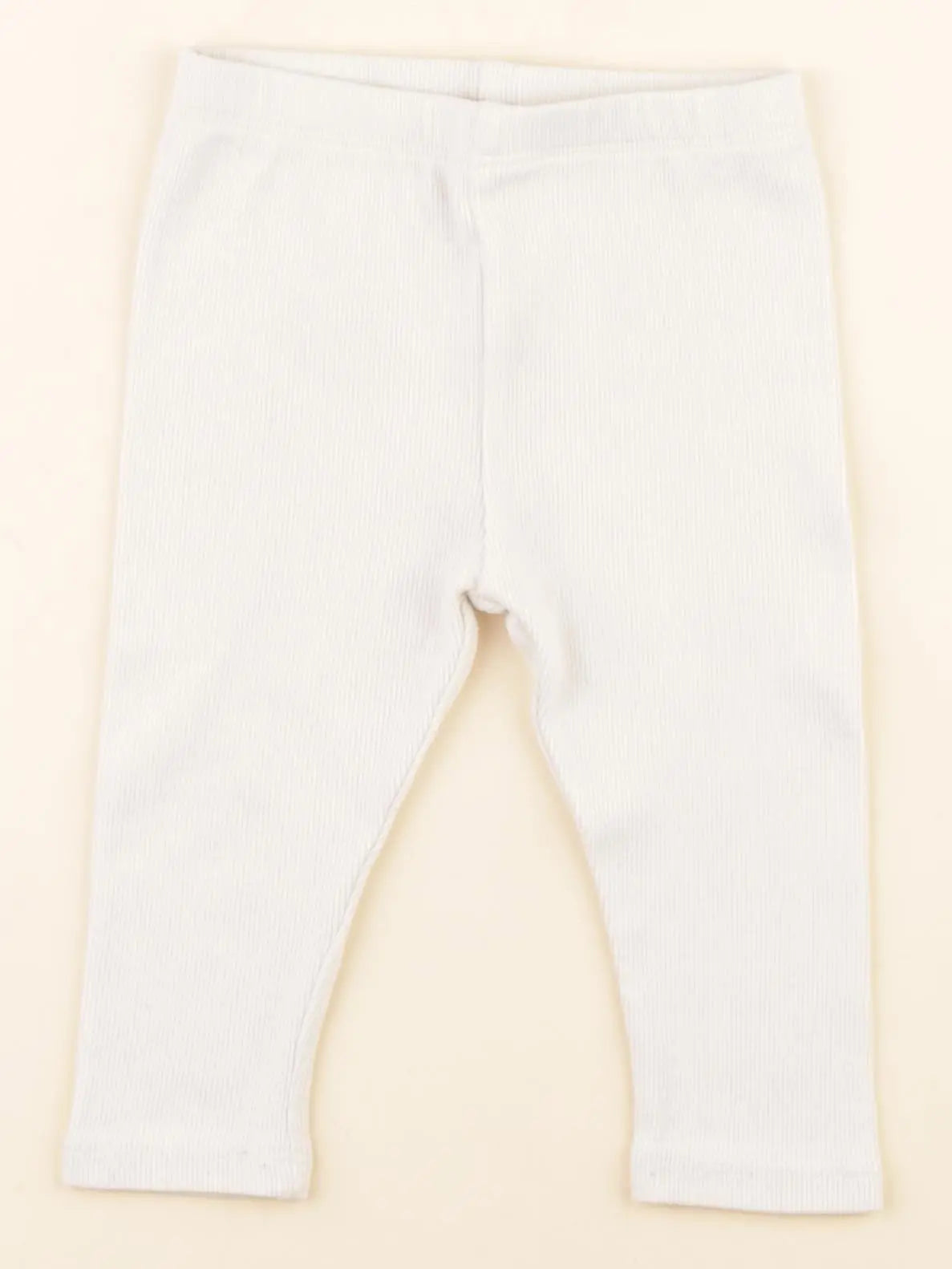 Vertbaudet - legging blanc - 12 mois