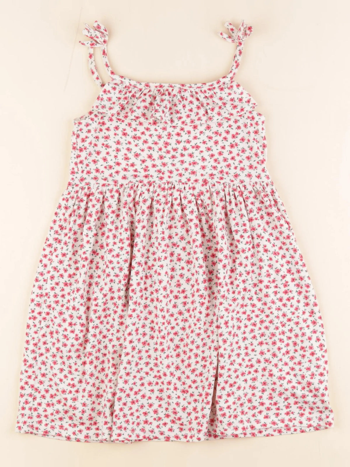 Vertbaudet - robe multicolore - 6 ans