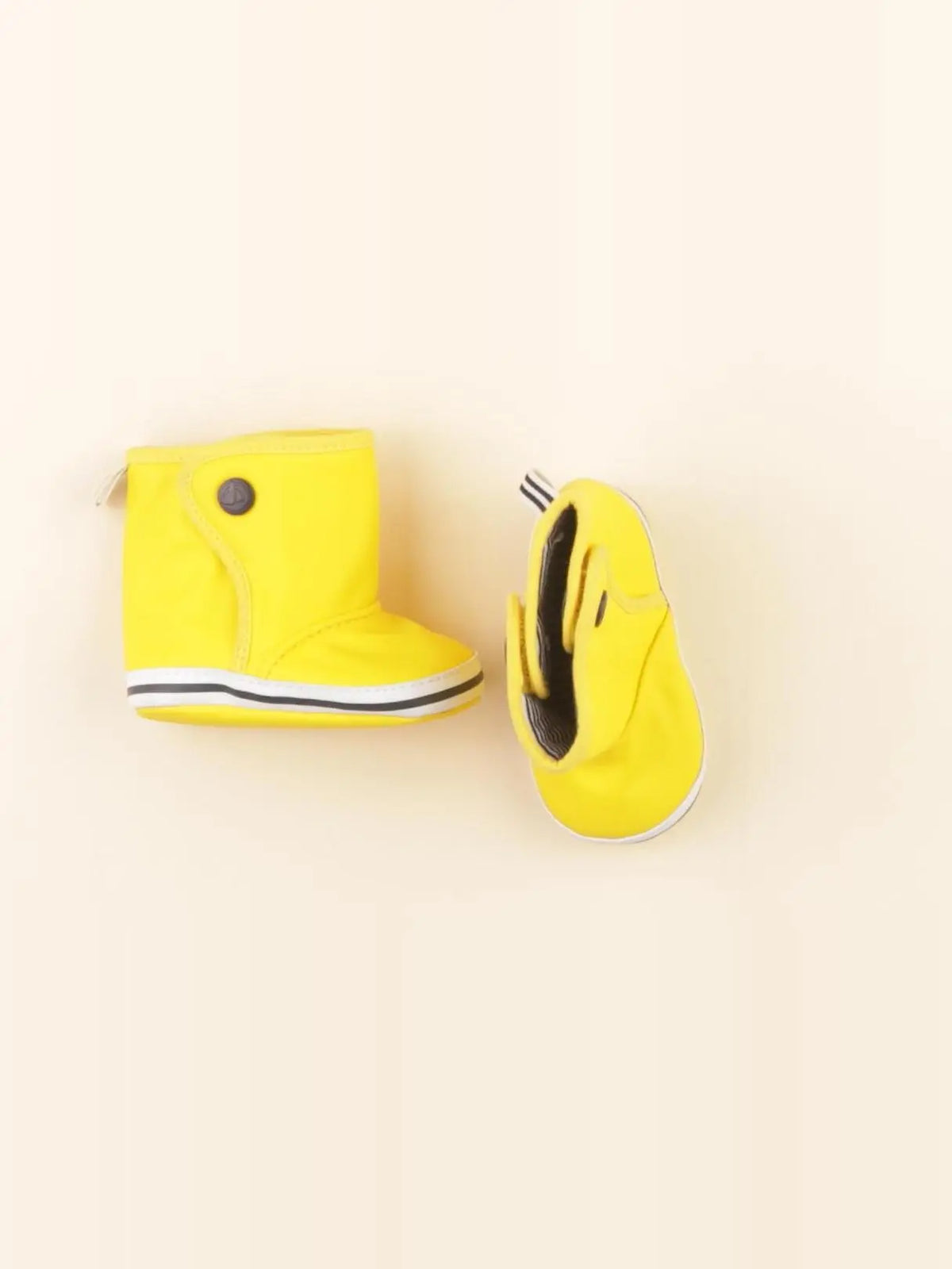 Petit Bateau - chaussons jaune - pointure 19/20