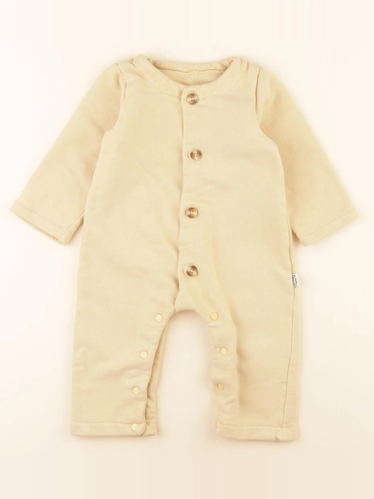 Poudre Organic - combinaison jaune - 9 mois
