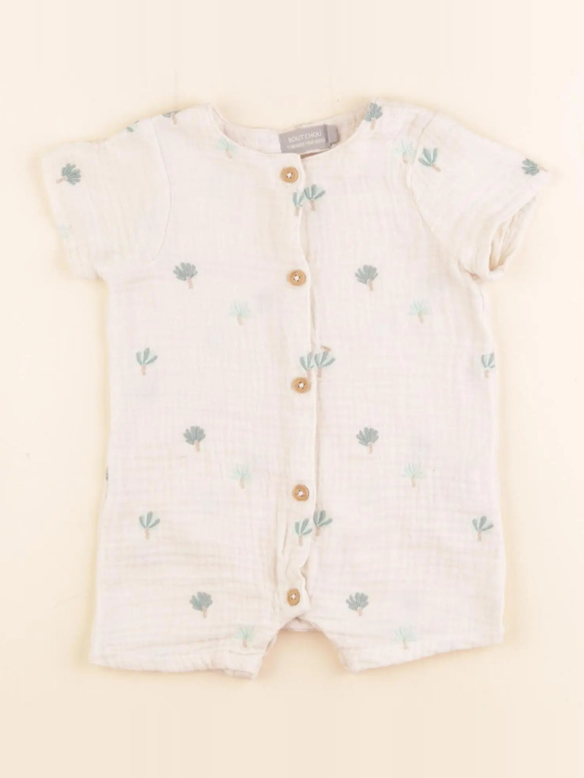 Boutchou - combinaison beige - 3 mois