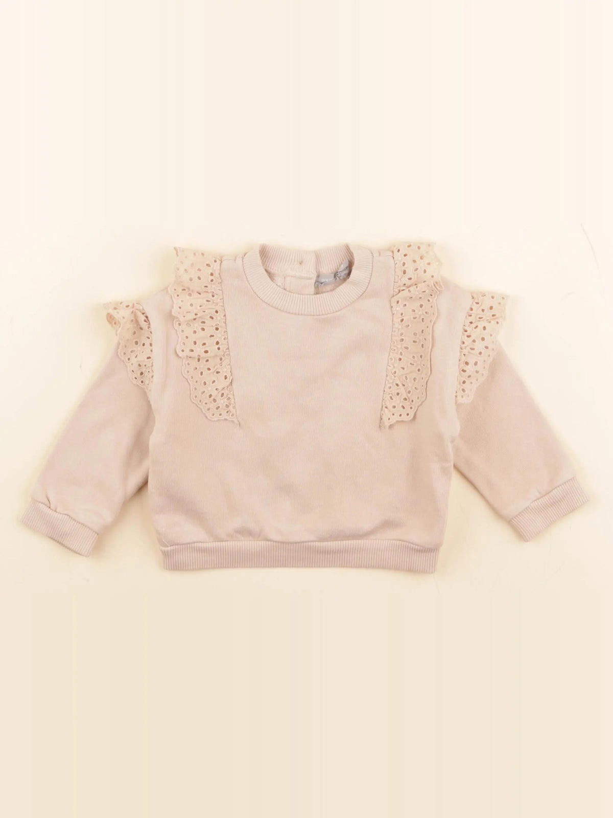 Boutchou - sweat rose - 6 mois