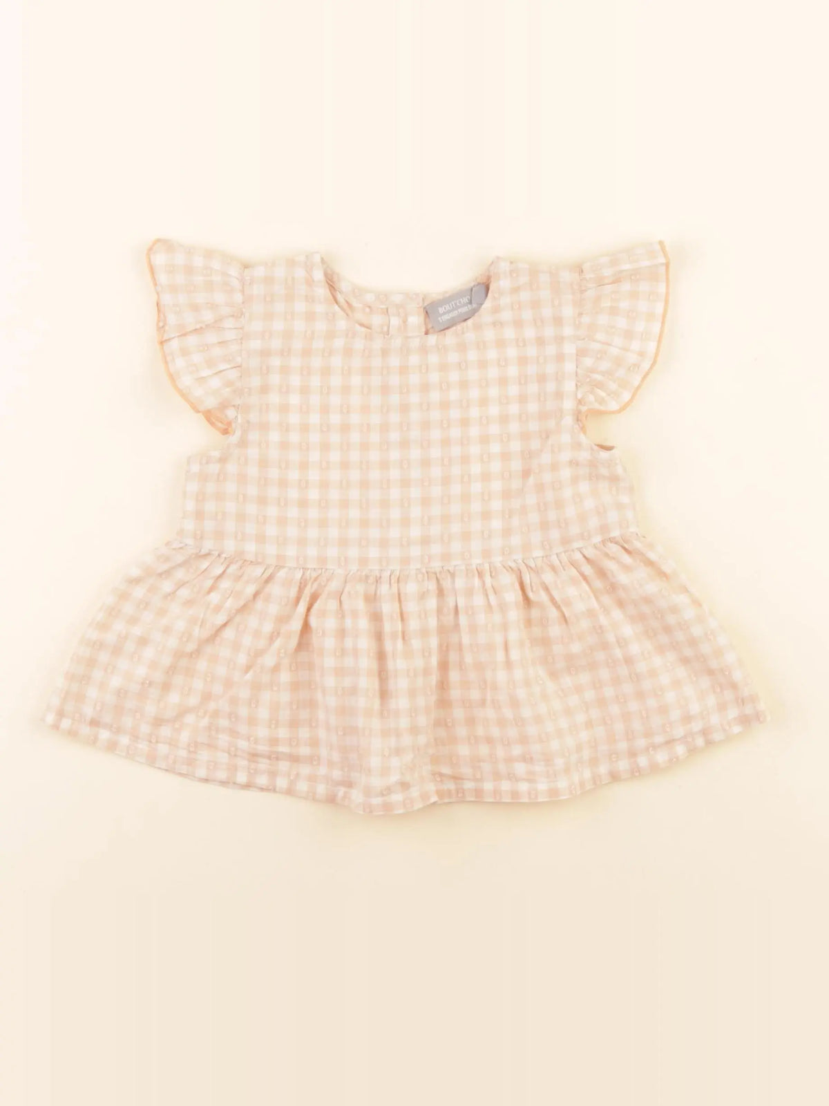 Boutchou - blouse rose - 12 mois