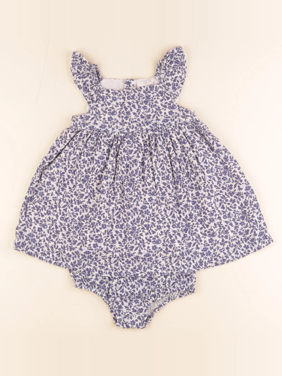 Boutchou - robe bleu - 12 mois