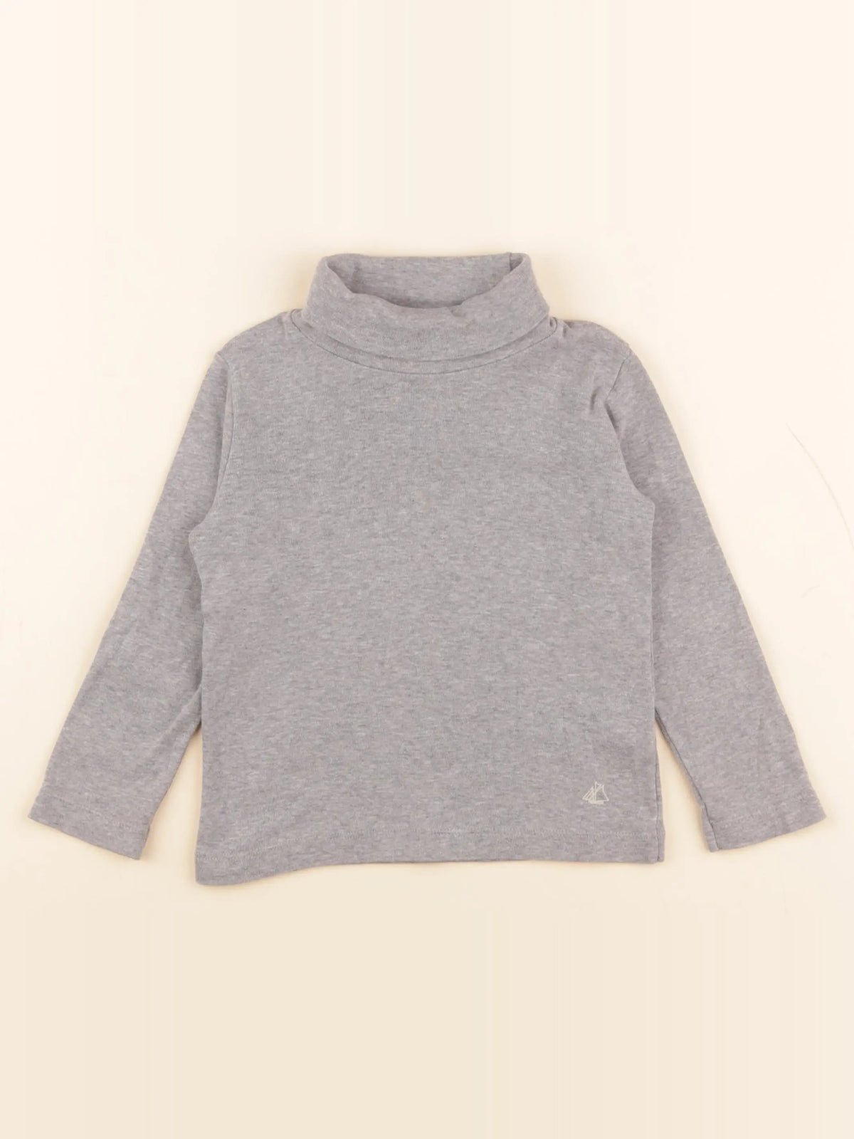 Petit Bateau - sous-pull gris - 3 ans