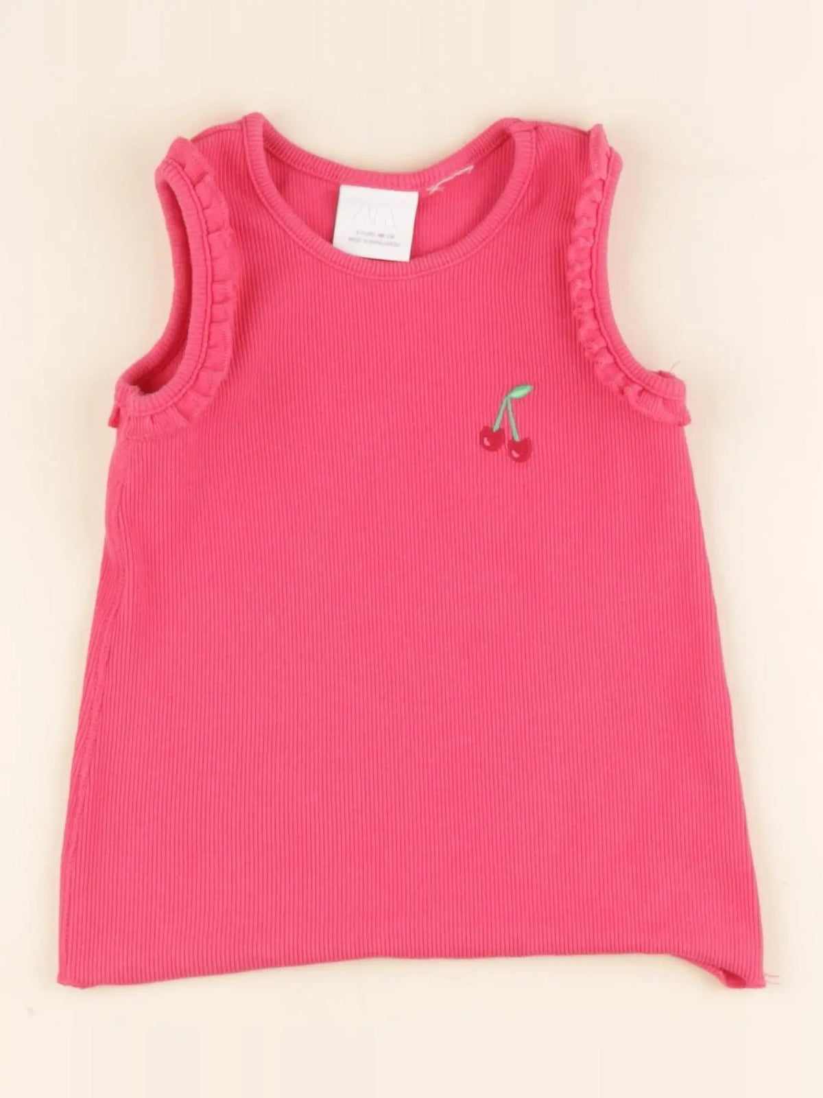 Zara - tee-shirt rose - 3 ans