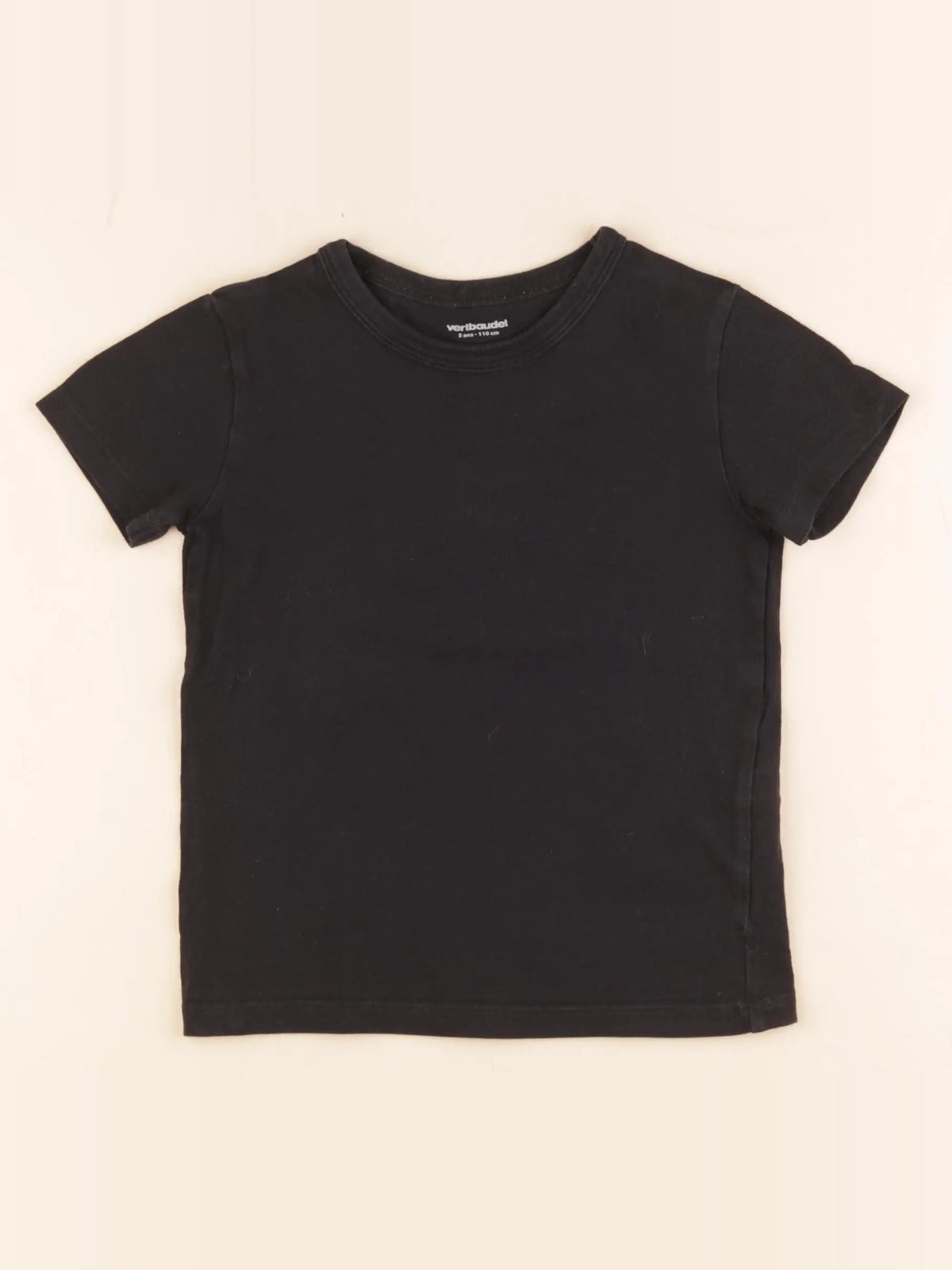 Vertbaudet - maillot de corps noir - 5 ans