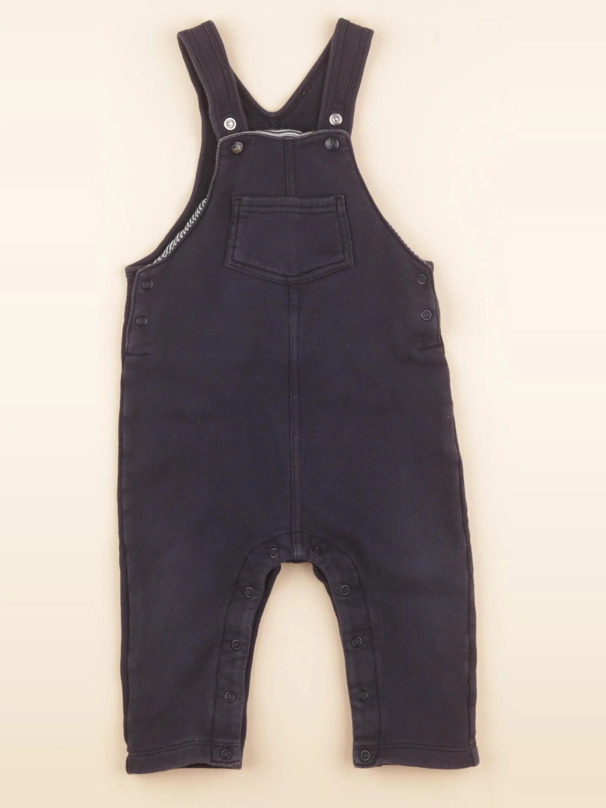 Petit Bateau - salopette bleu - 18 mois