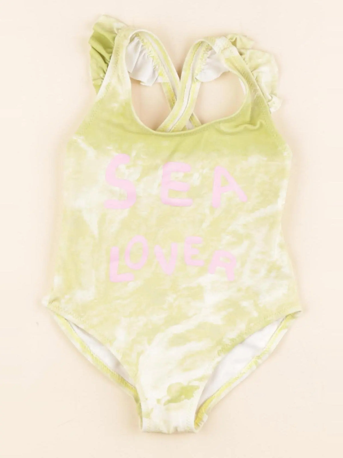 Zara - maillot de bain jaune - 2 ans