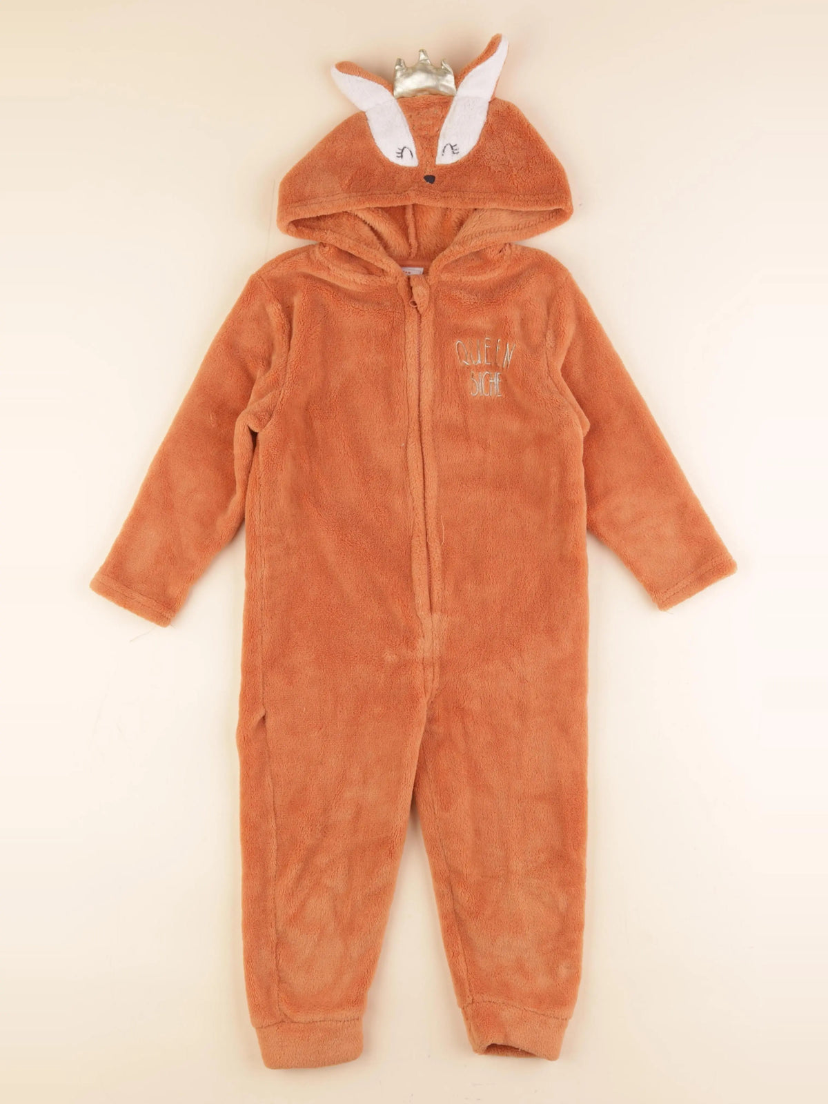 Tape à l'oeil - sur-pyjama orange - 3 ans