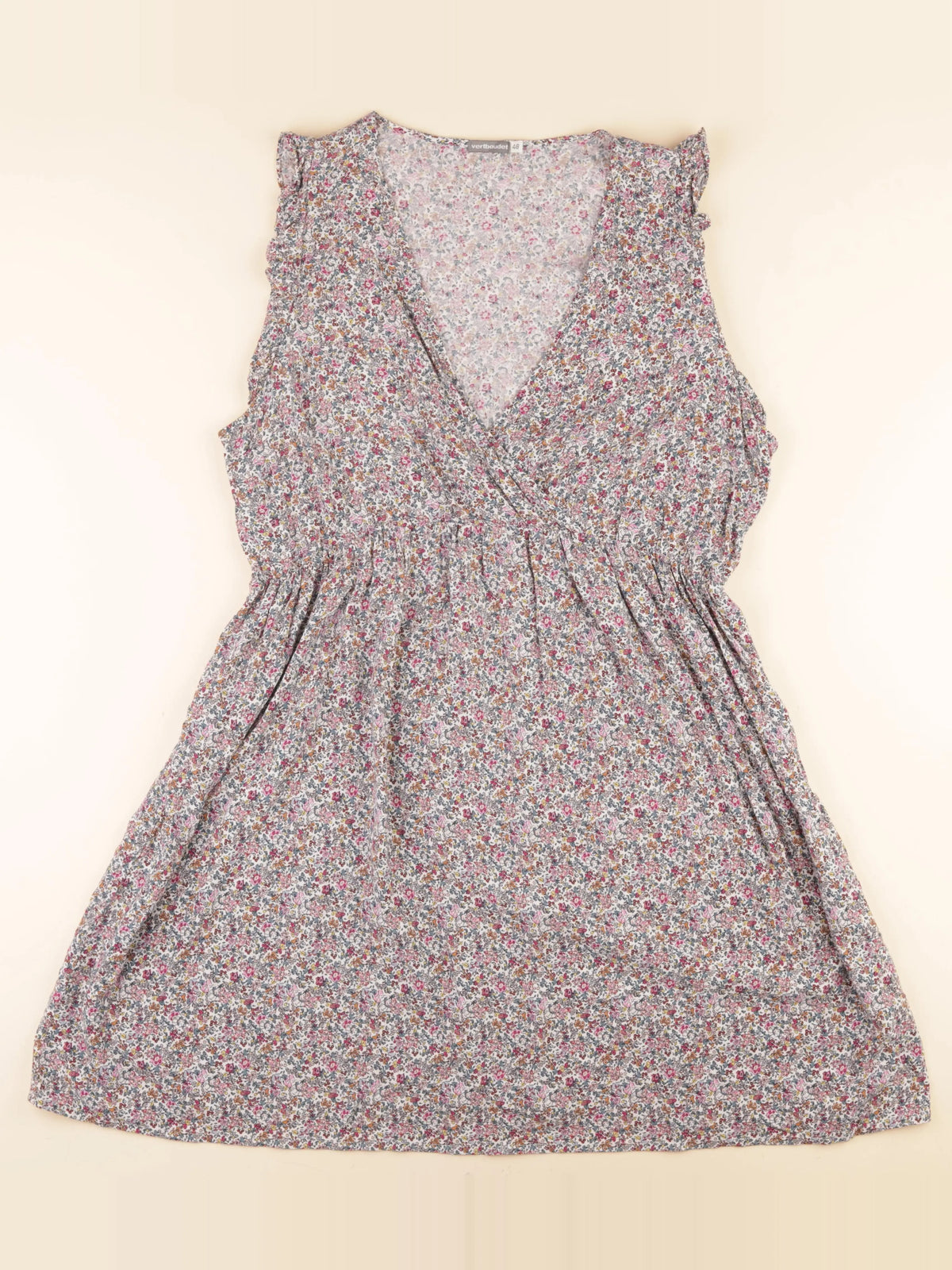 Vertbaudet - robe grossesse multicolore - 48