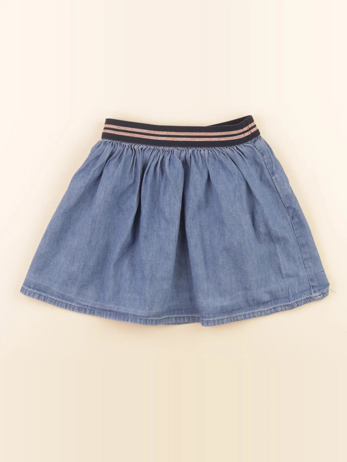 Monoprix - jupe bleu - 3 ans