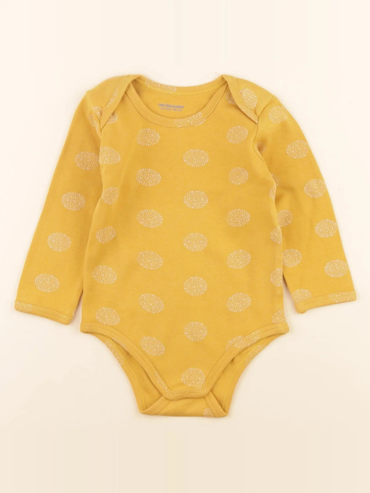 Vertbaudet - body jaune - 24 mois