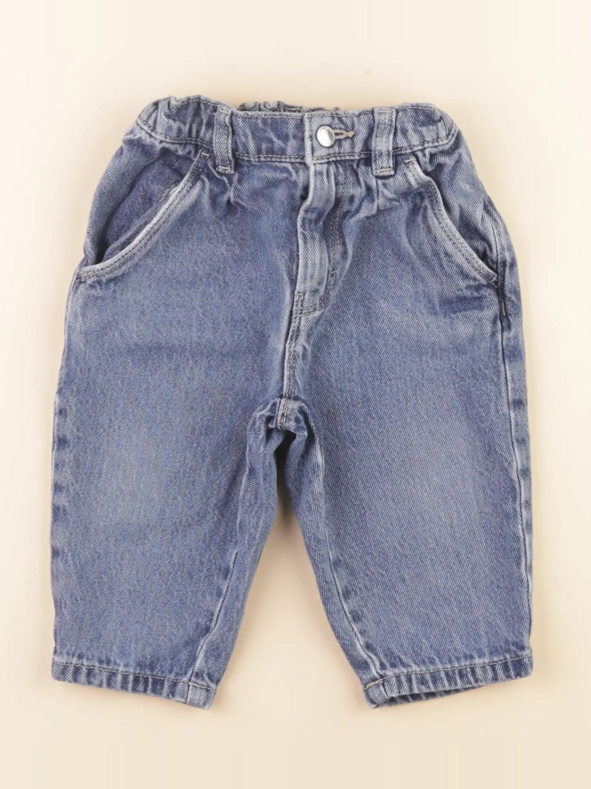 Petit Bateau - jean bleu - 18 mois
