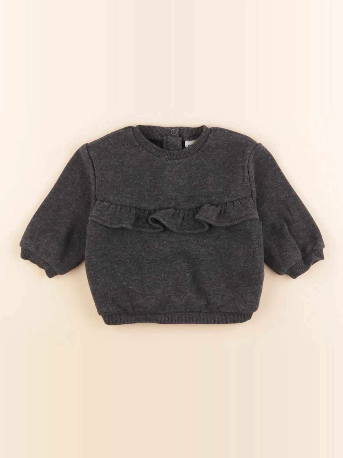 Tape à l'oeil - sweat gris - 6 mois