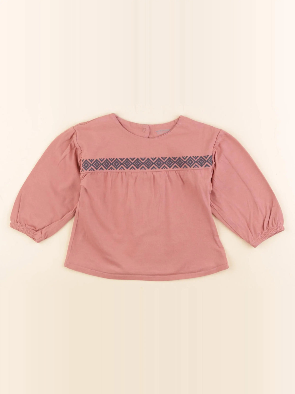 Vertbaudet - tee-shirt rose - 18 mois
