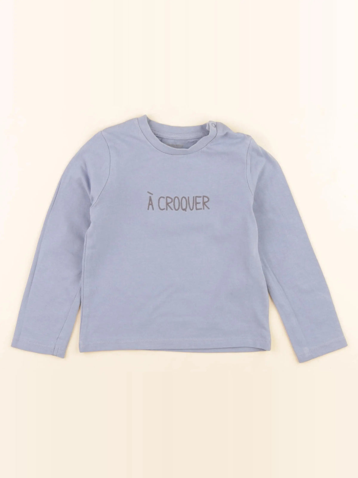 Vertbaudet - tee-shirt bleu - 36 mois