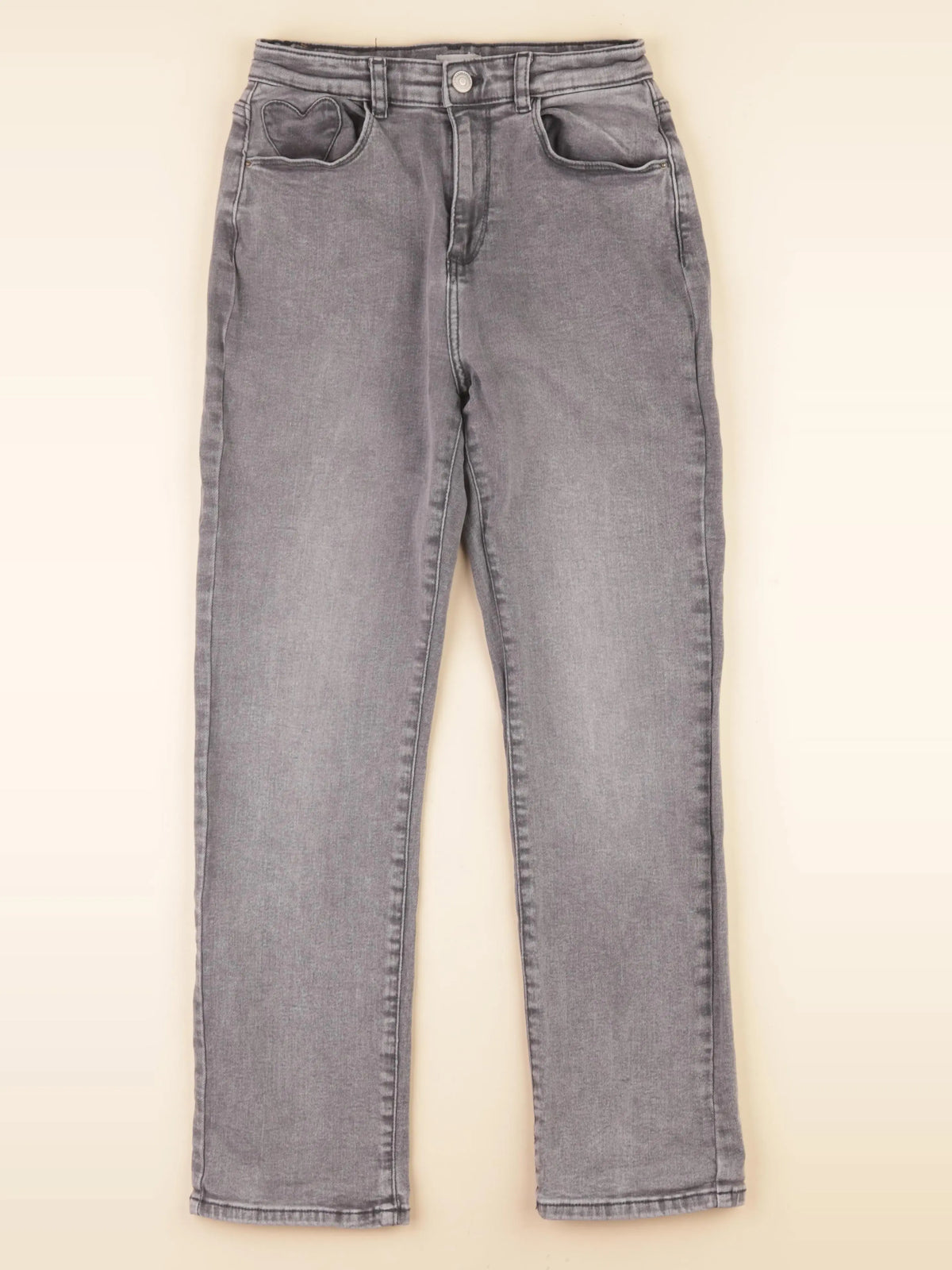 Vertbaudet - jean gris - 12 ans