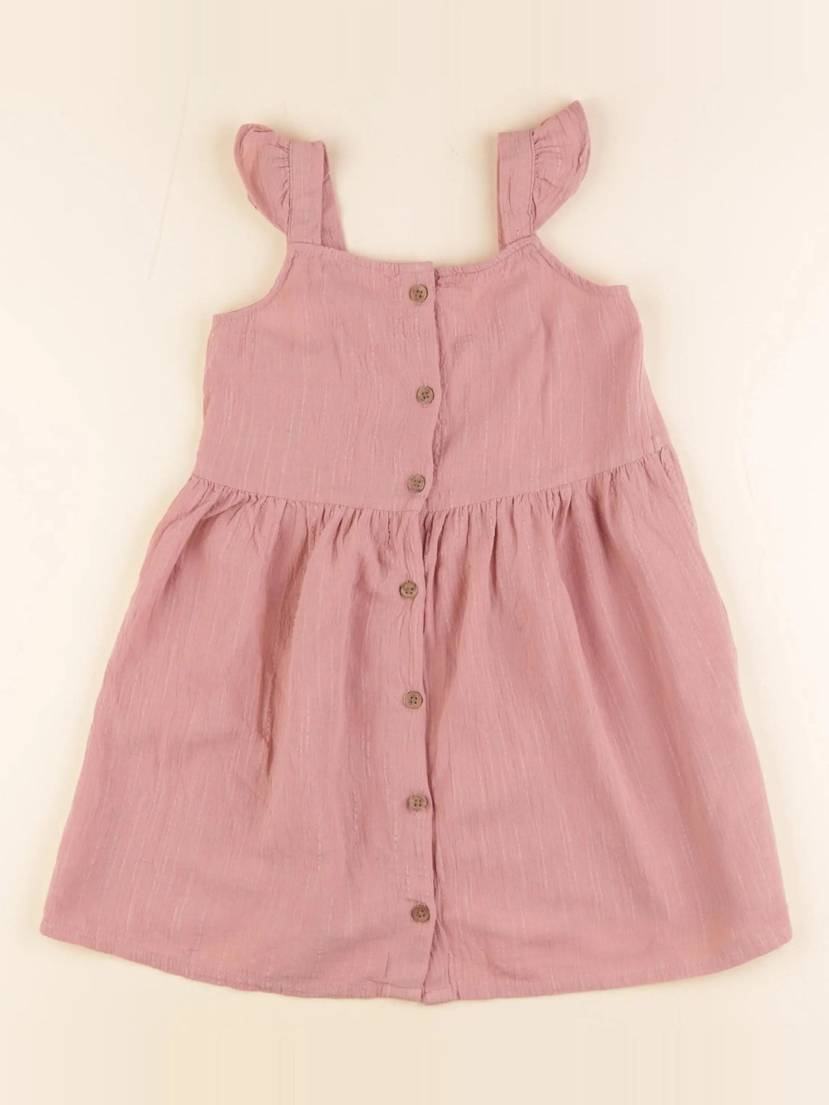 H&M - robe rose - 3/4 ans