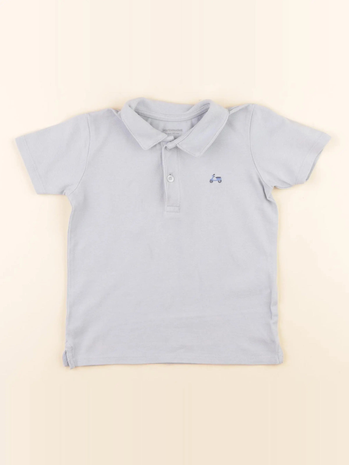 Vertbaudet - polo bleu - 3 ans