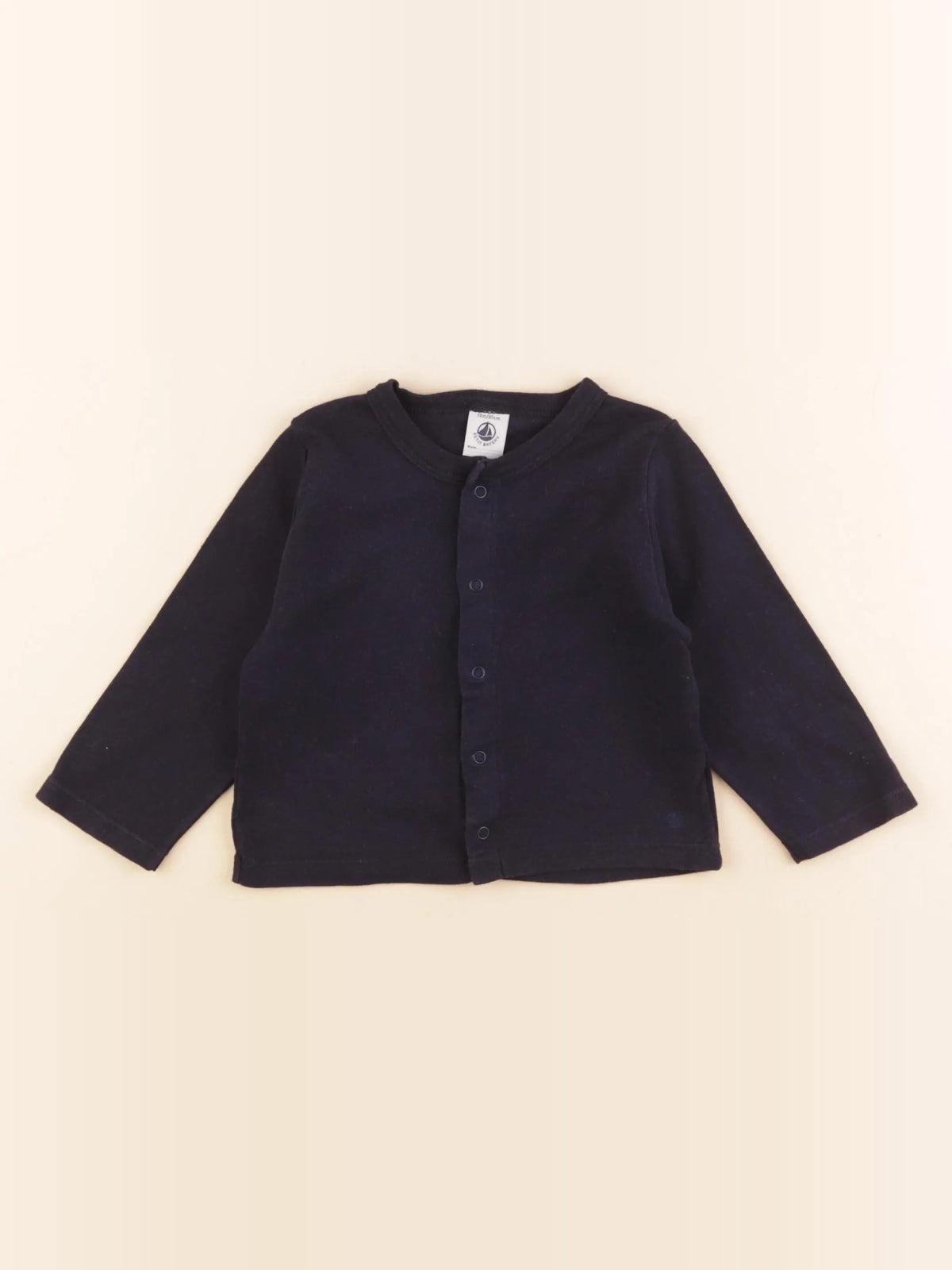 Petit Bateau - tee-shirt bleu - 18 mois