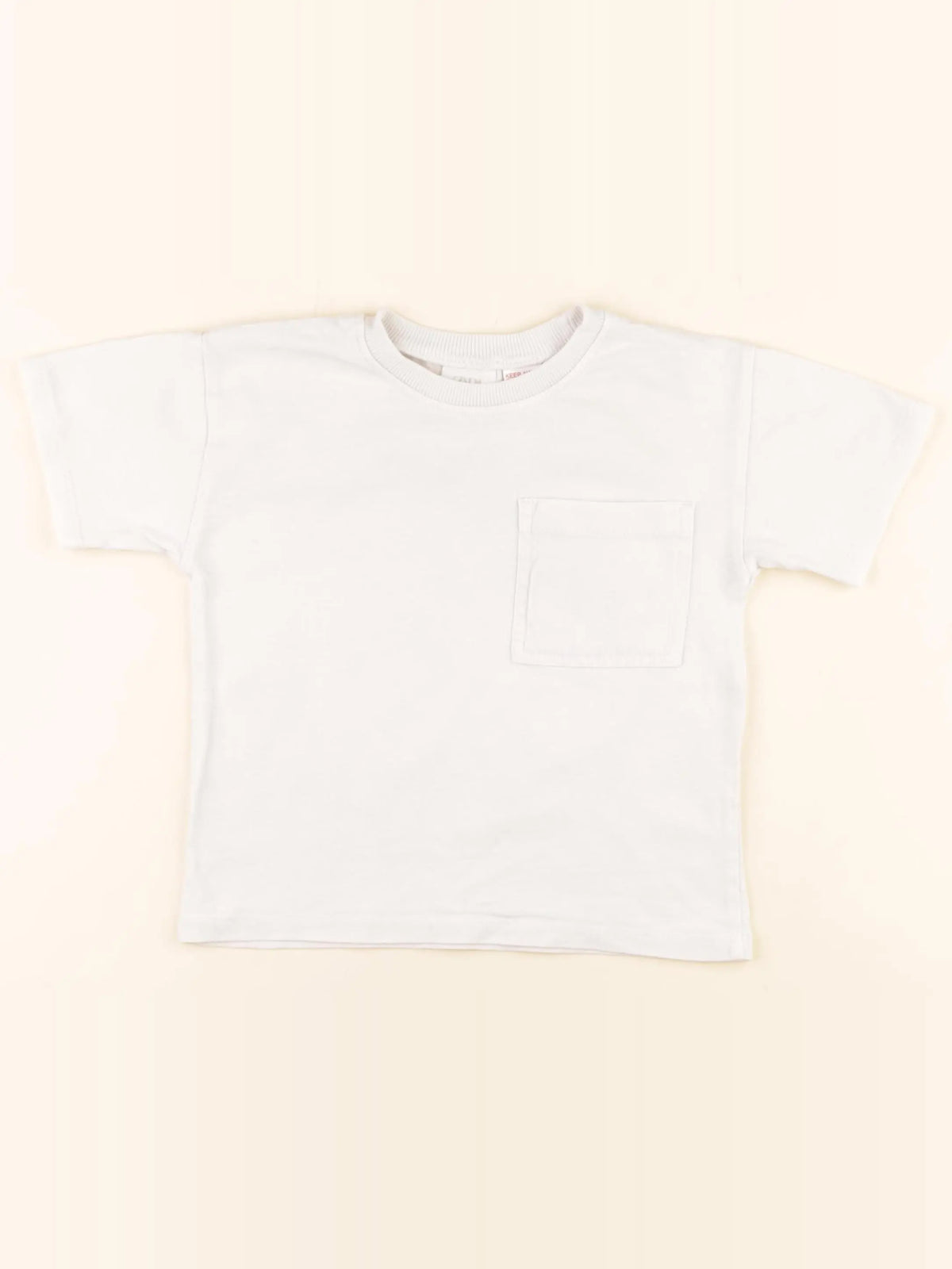 Zara - tee-shirt blanc - 2/3 ans