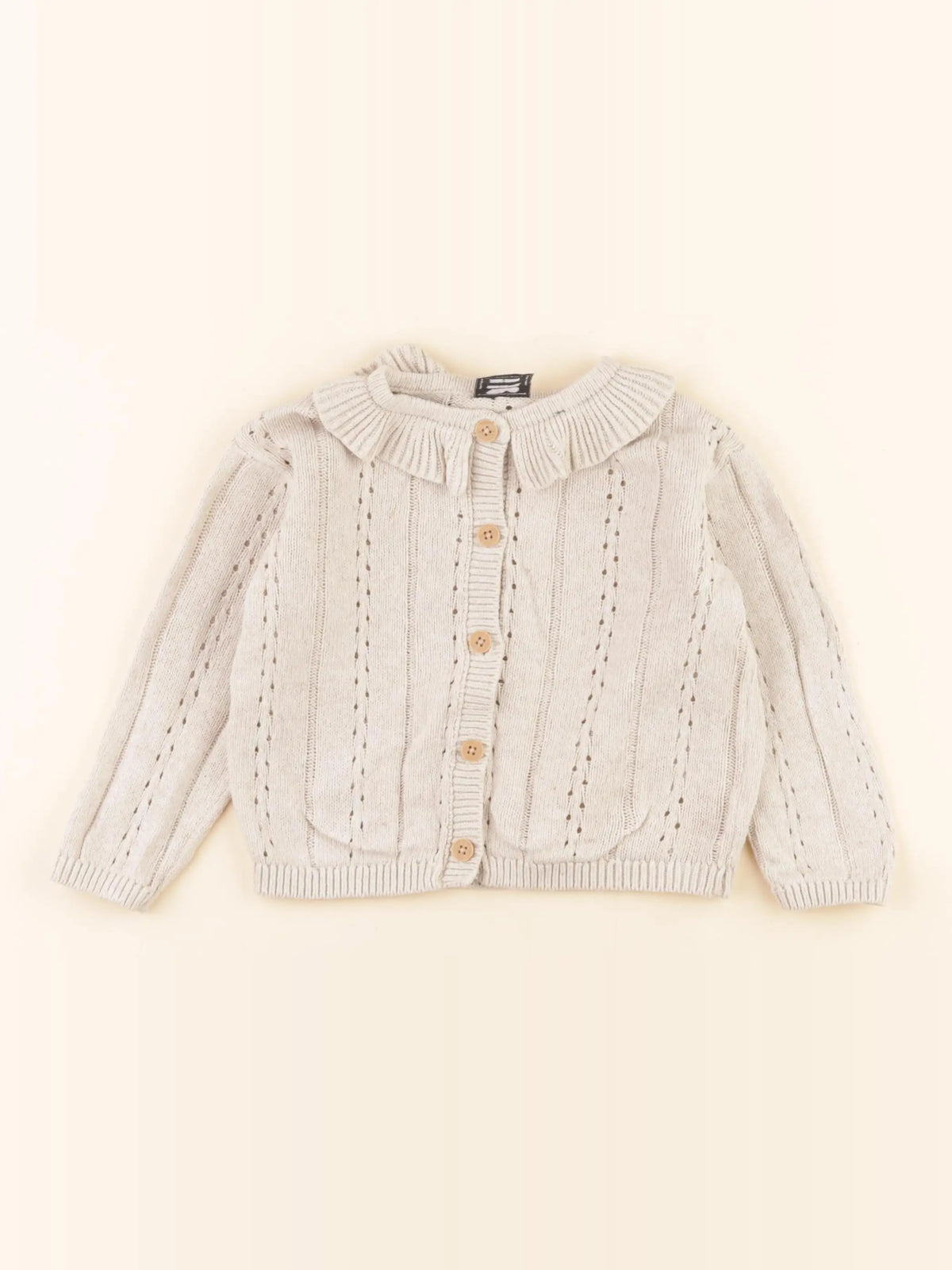 Tape à l'oeil - gilet beige - 24 mois