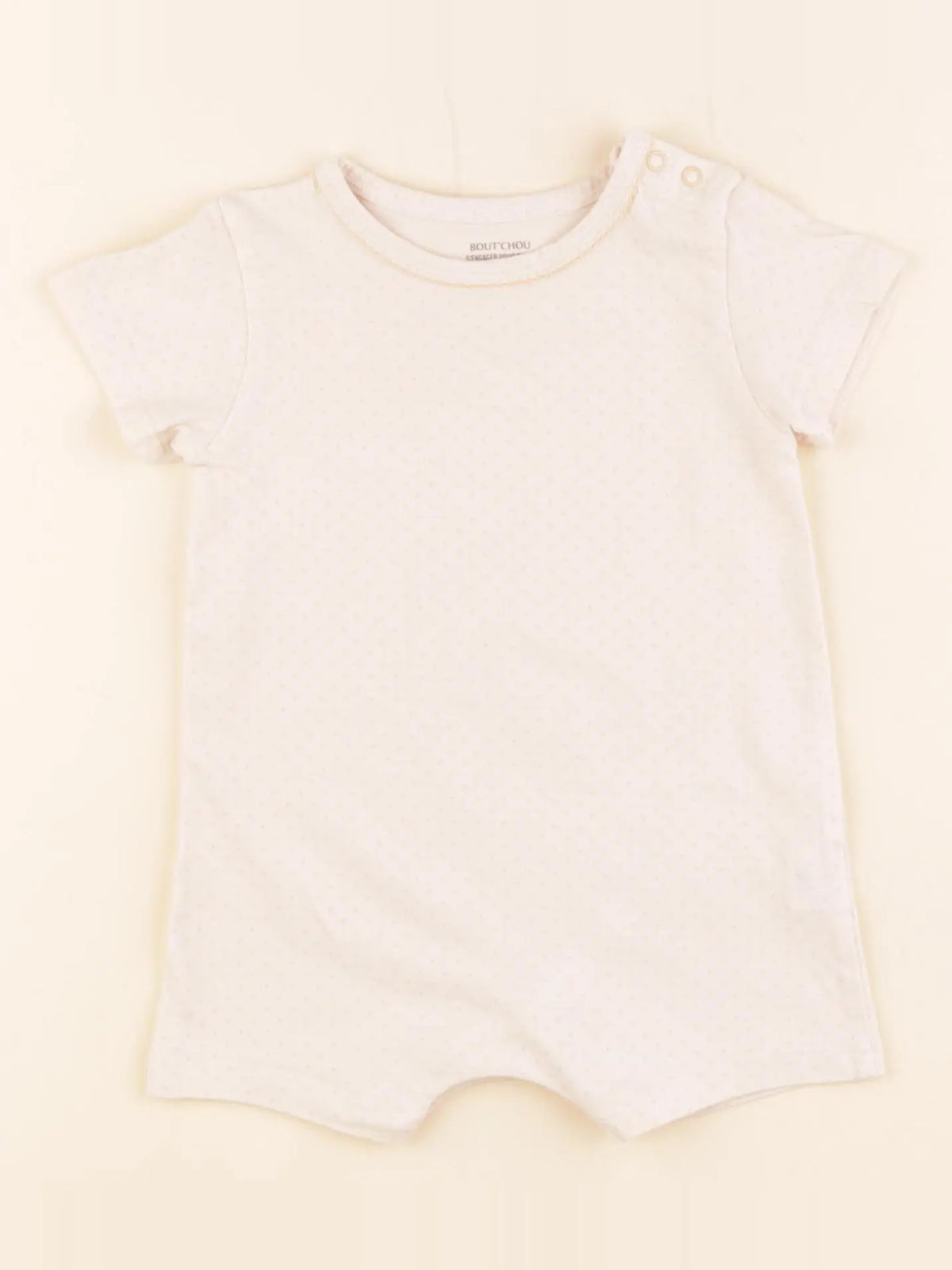 Boutchou - pyjama coton orange - 6 mois