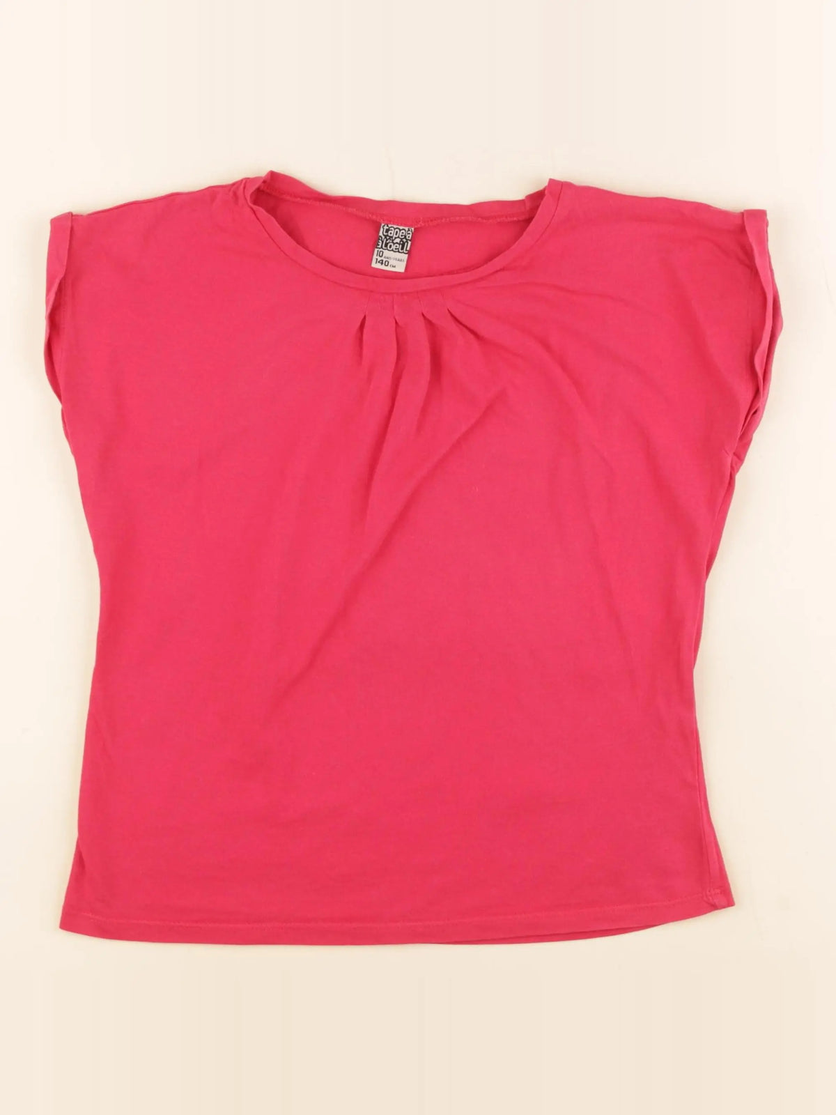 Tape à l'oeil - tee-shirt rose - 10 ans