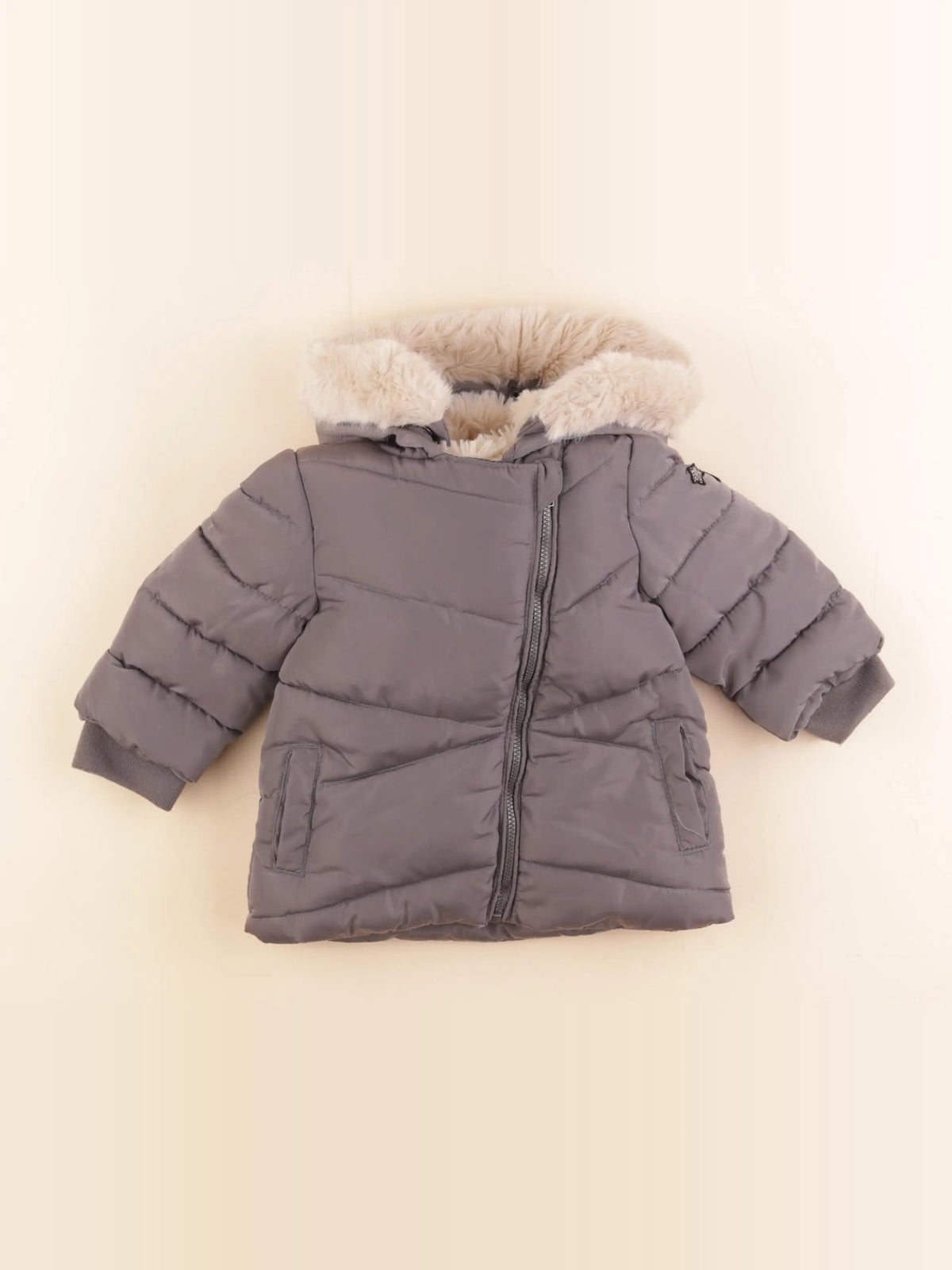 Tape à l'oeil - parka gris - 9 mois