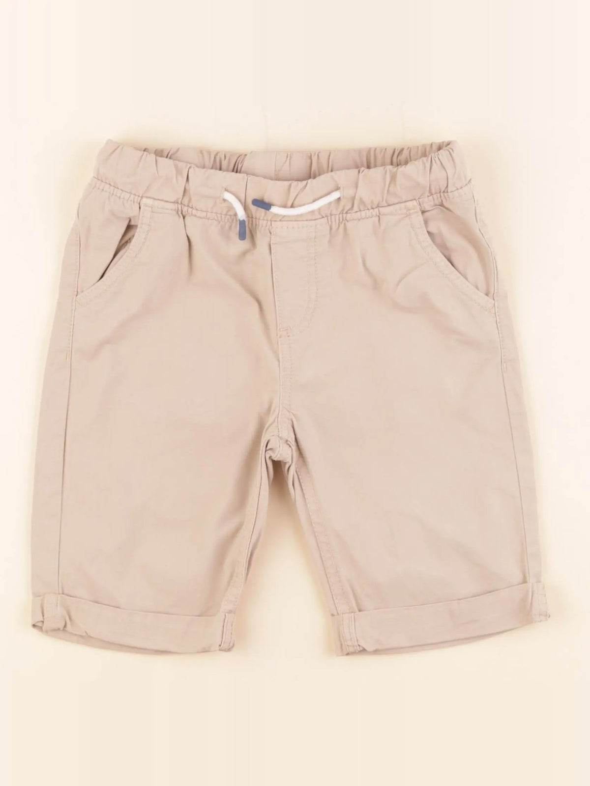 Vertbaudet - short marron - 7 ans