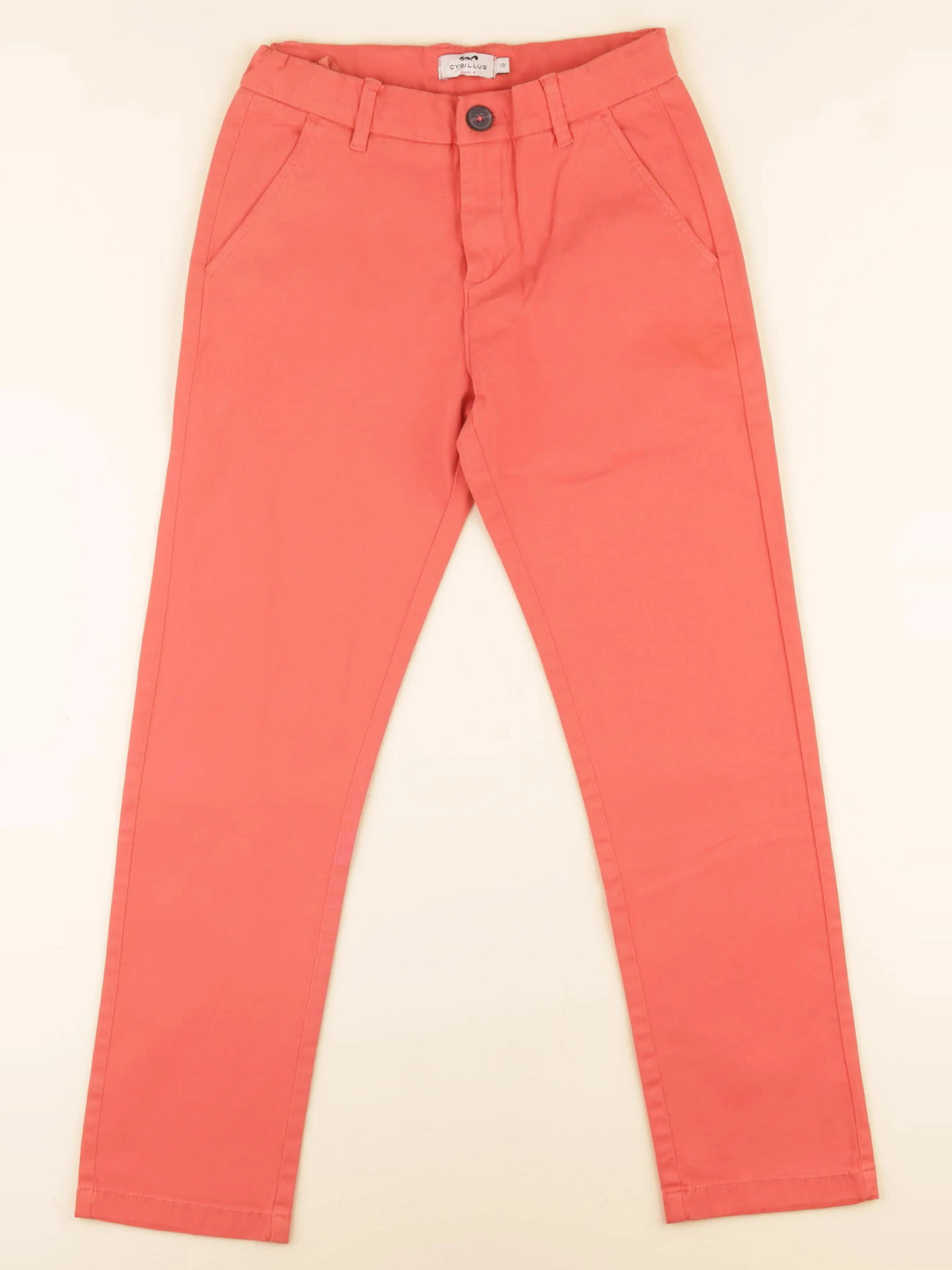 Cyrillus - jean rouge - 10 ans