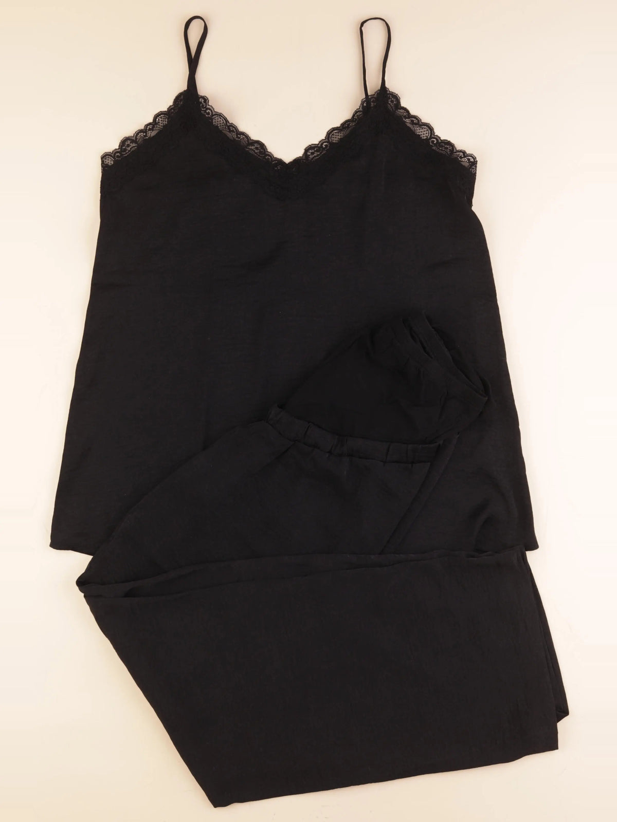 Envie de fraise - pyjama grossesse coton noir - 38