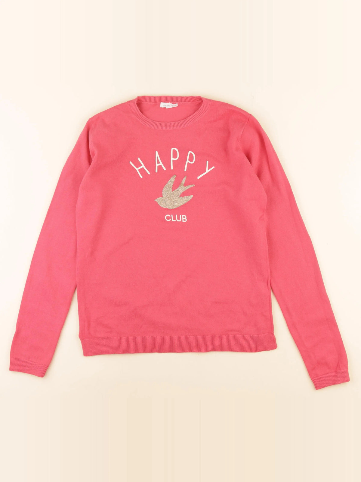 Vertbaudet - pull rose - 12 ans
