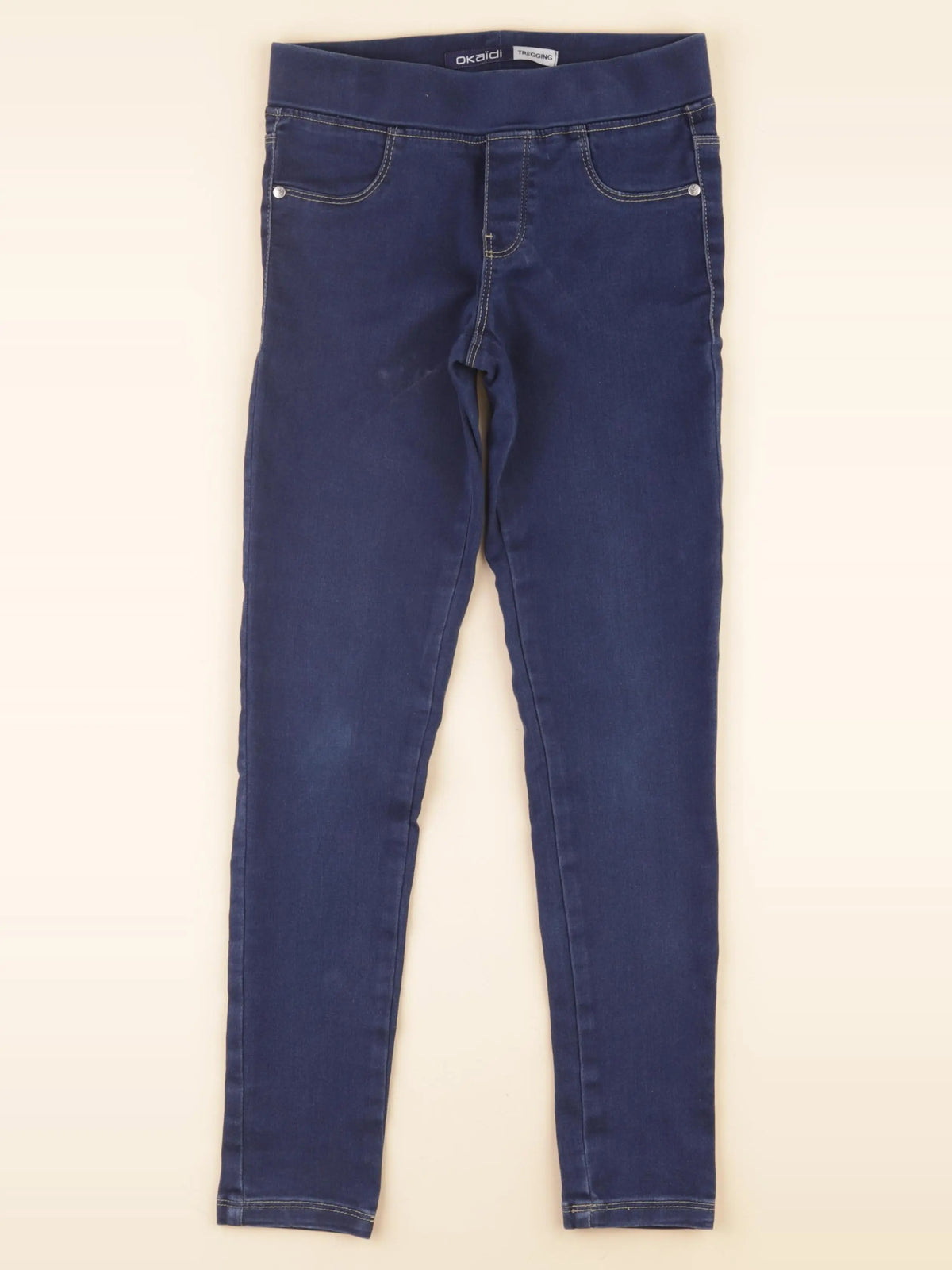 Okaidi - jegging bleu - 9 ans