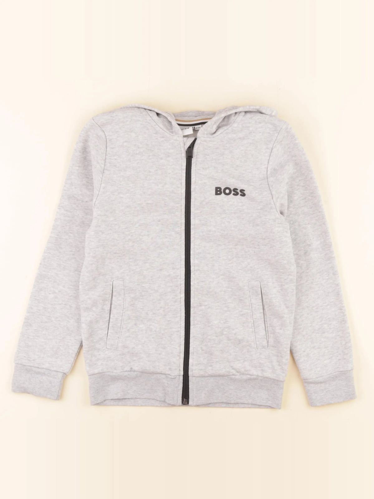 Hugo Boss - sweat gris - 8 ans