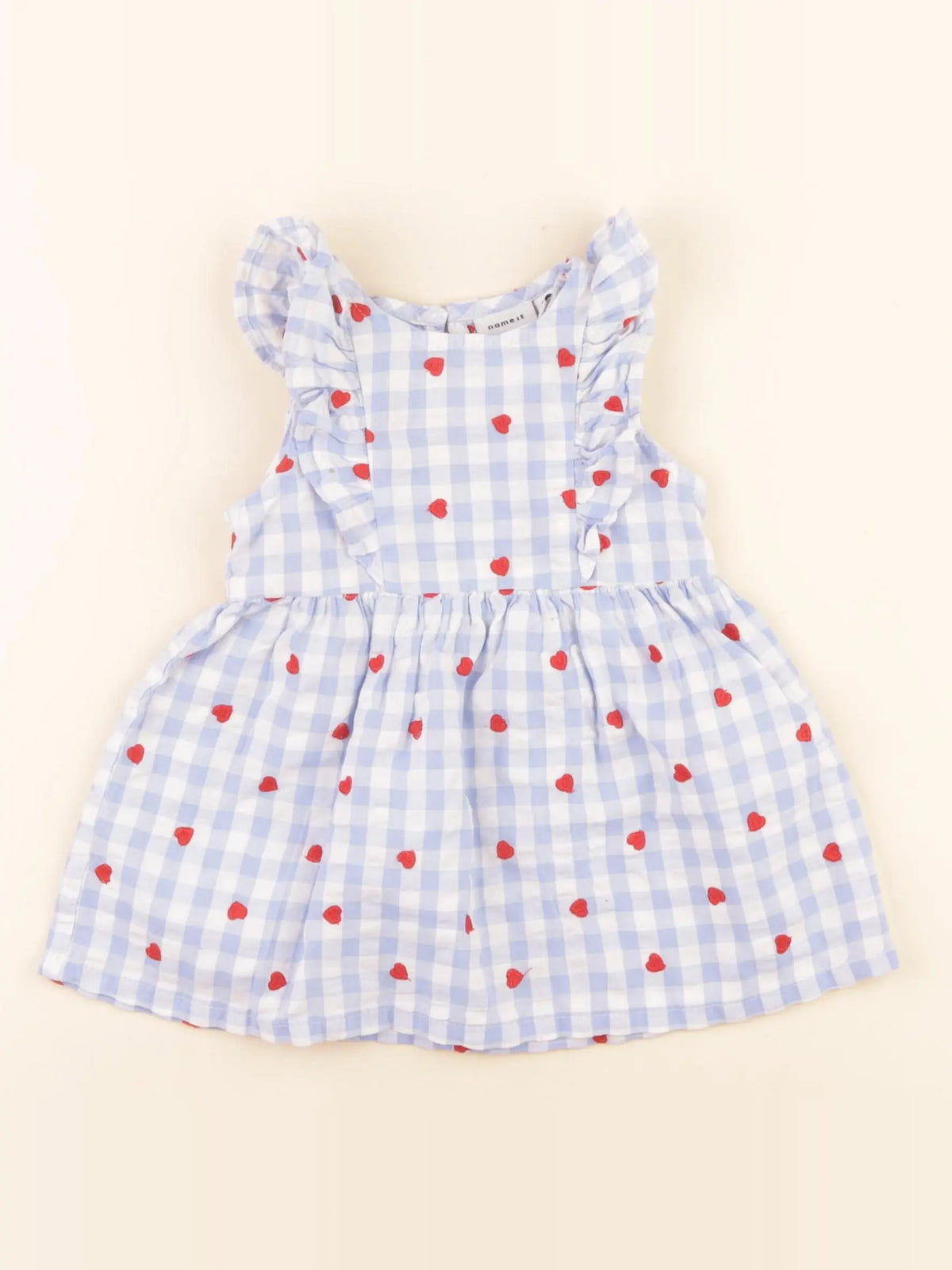 Name it - robe bleu - 4/6 mois