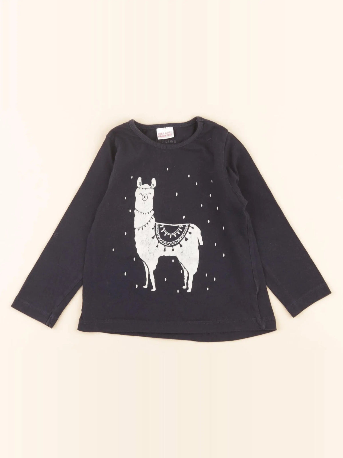 Lefties - tee-shirt bleu - 6/9 mois