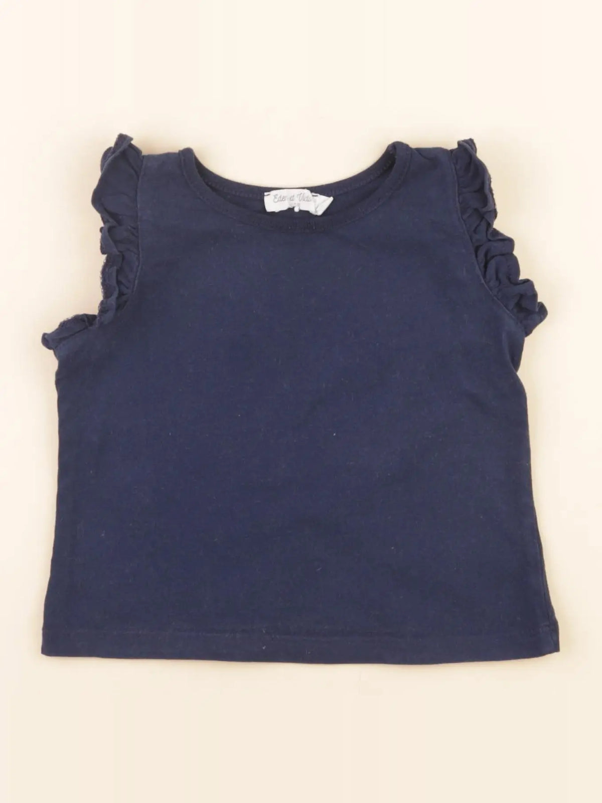 Eden & Victor - tee-shirt bleu - 9 mois
