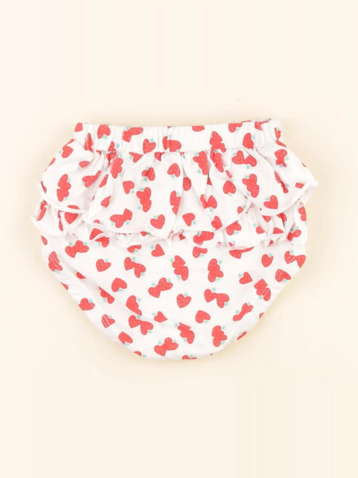 La Redoute - bloomer volants au dos rouge - 18 mois