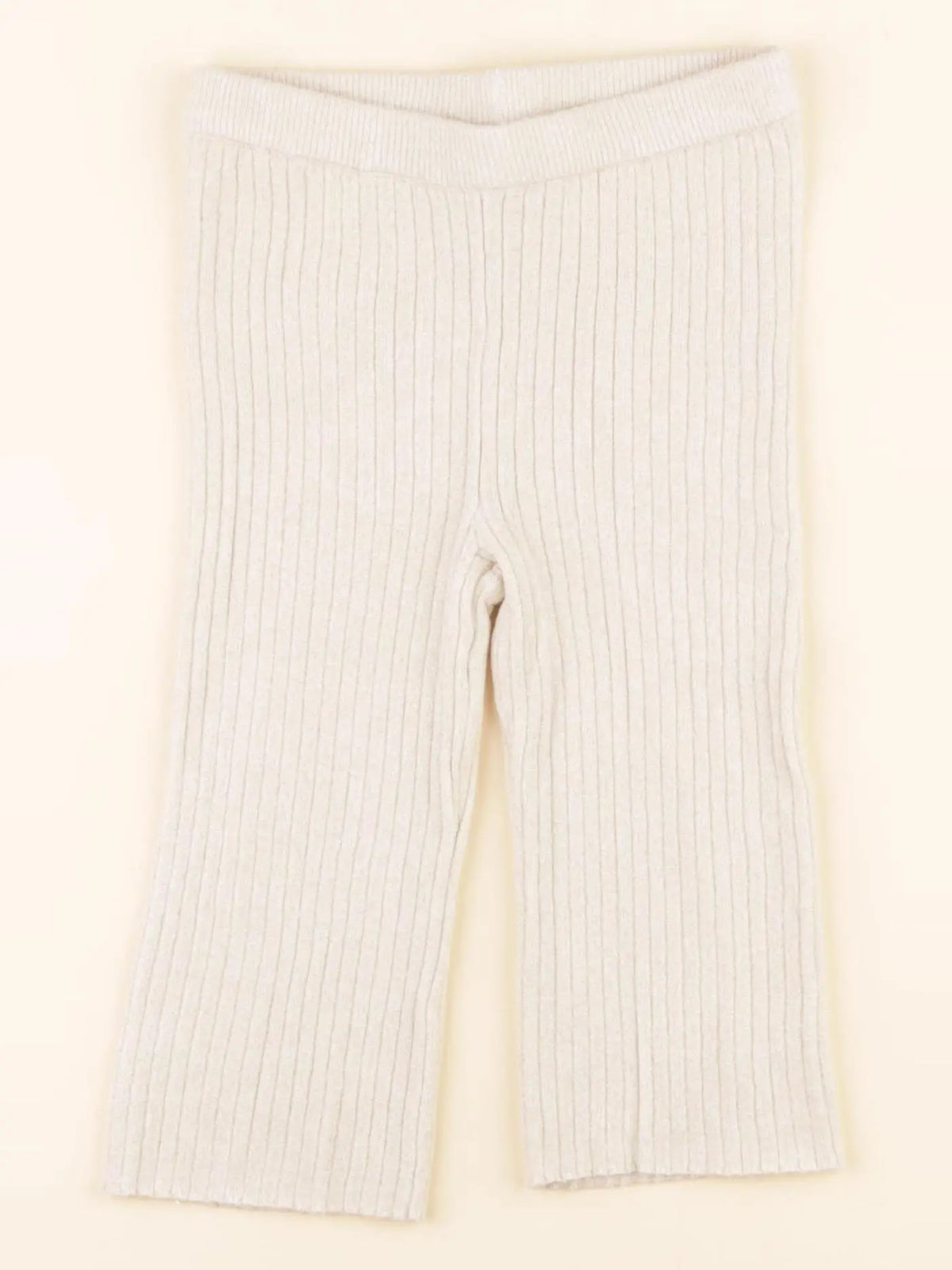 Tape à l'oeil - legging blanc, or - 18 mois