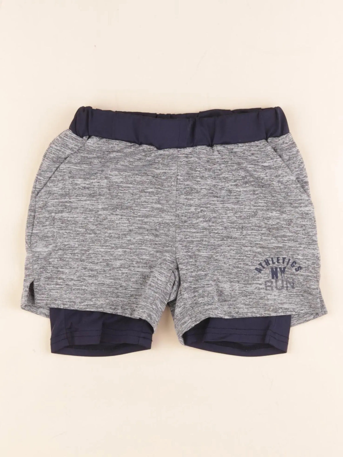 Vertbaudet - short bleu - 4 ans