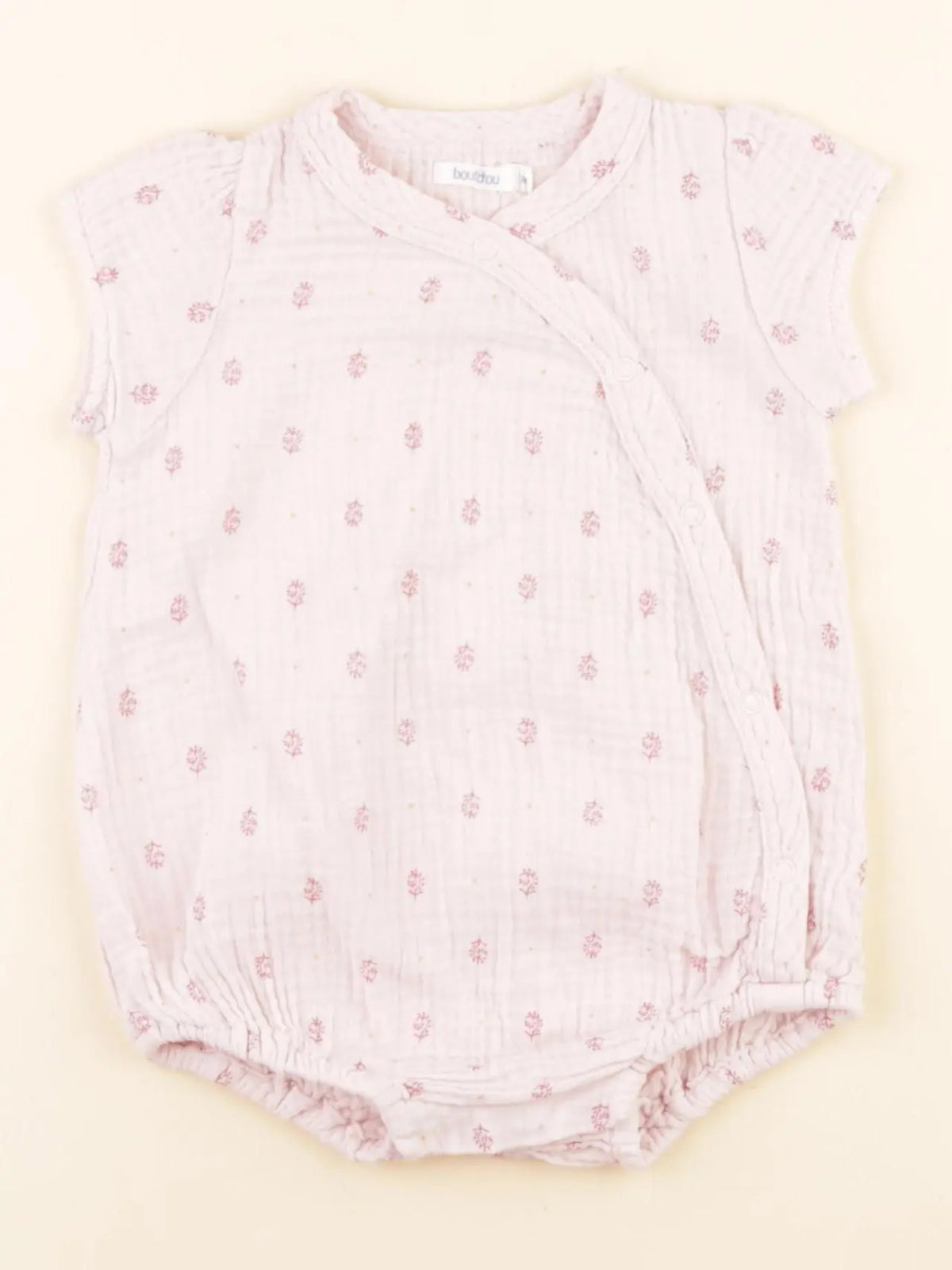 Boutchou - combinaison rose - 9 mois