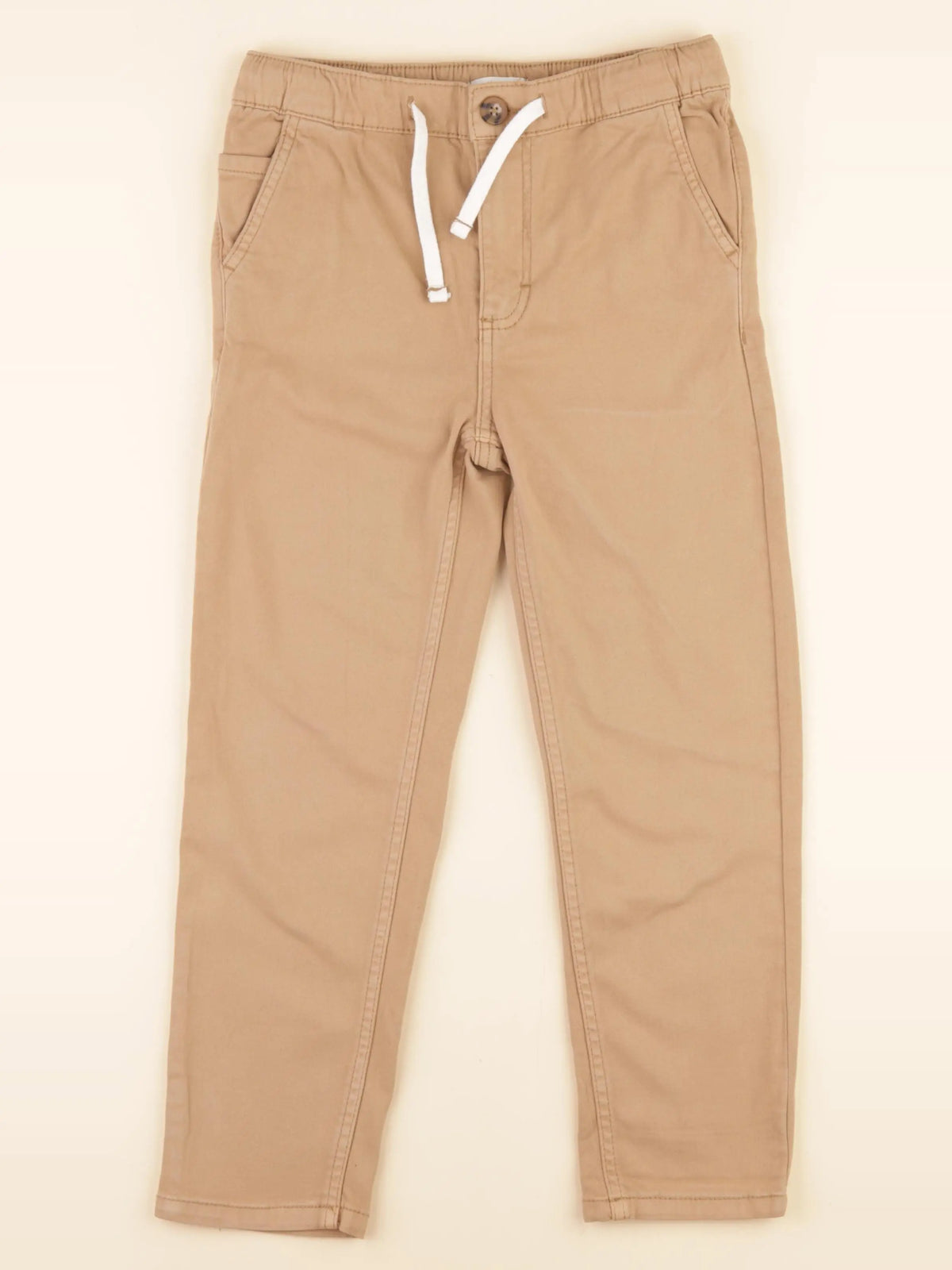 Vertbaudet - pantalon marron - 8 ans