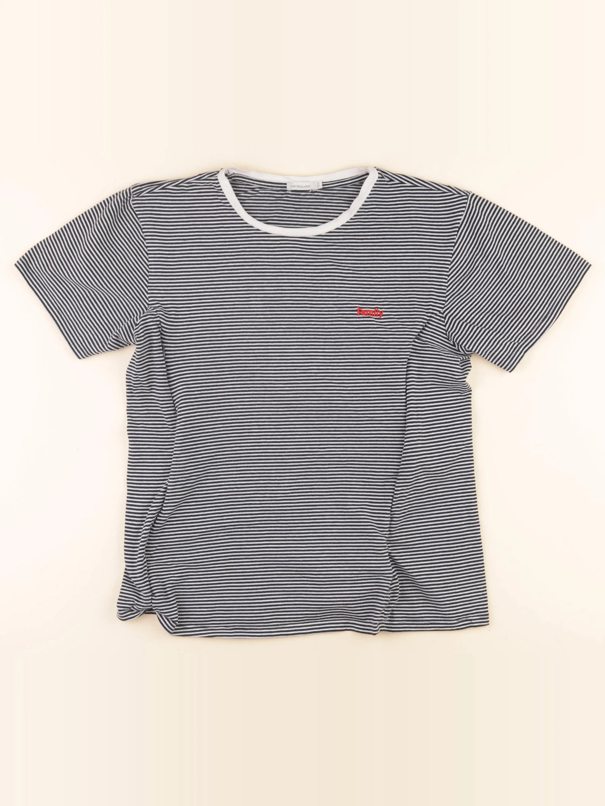 Vertbaudet - tee-shirt grossesse, allaitement blanc, bleu - 34 à 36