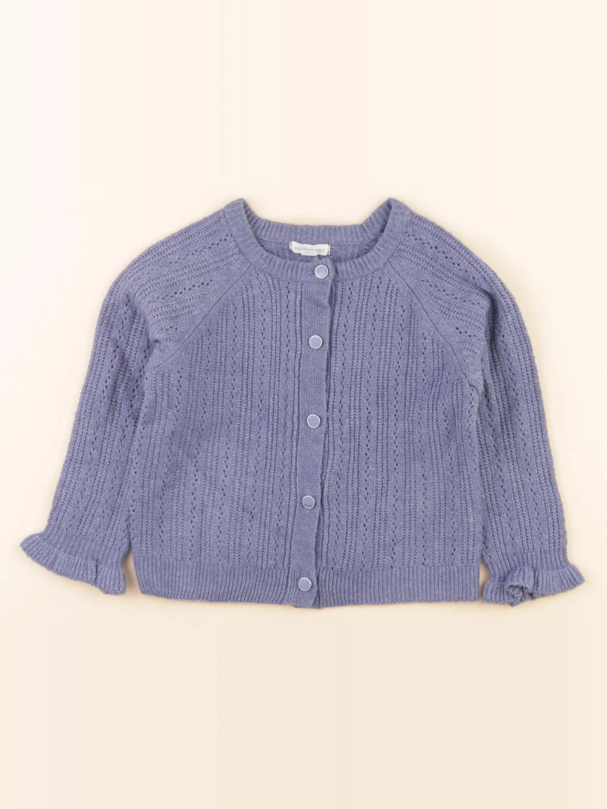 Vertbaudet - gilet bleu - 2 ans