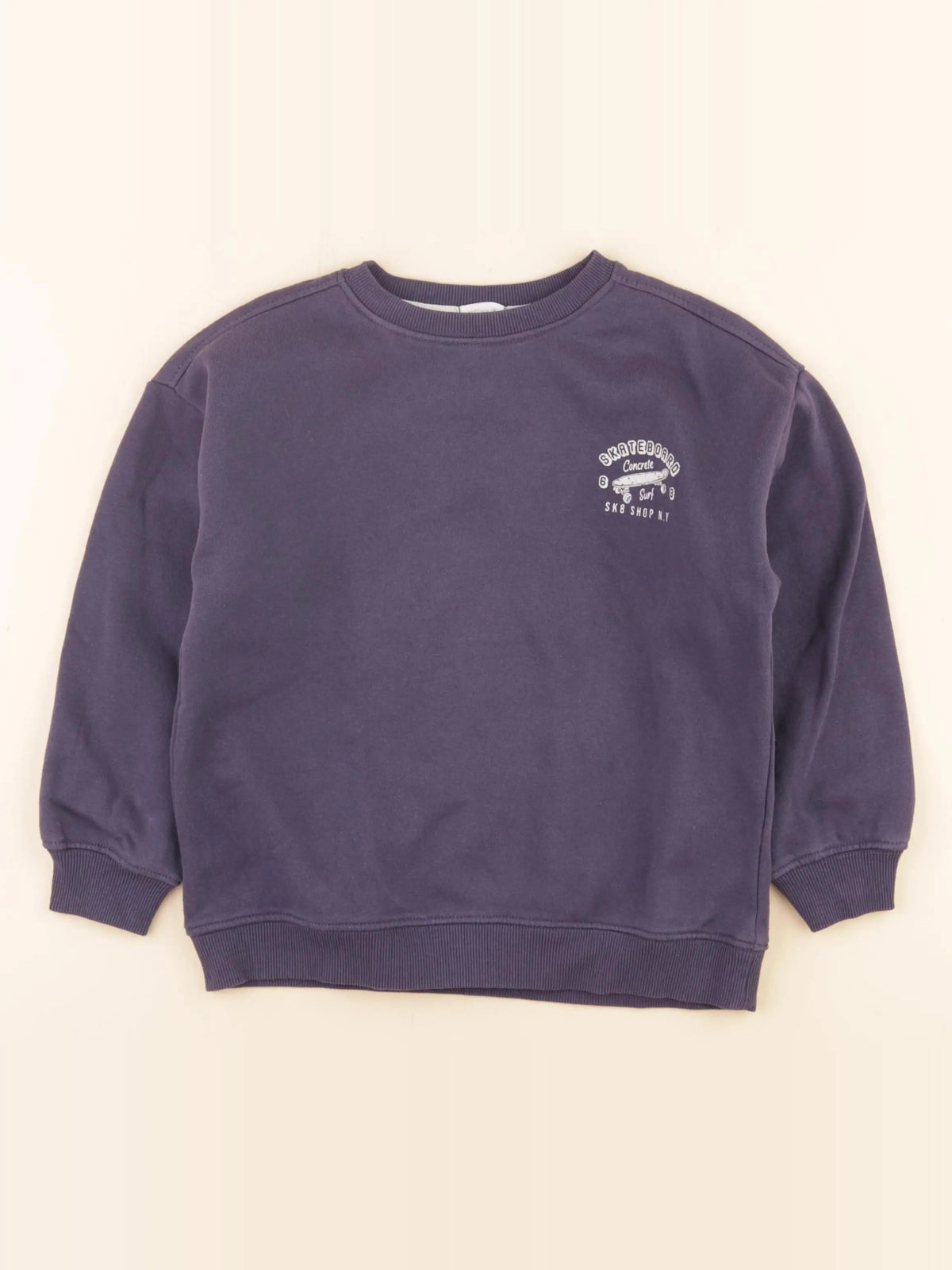 Vertbaudet - sweat bleu - 5 ans