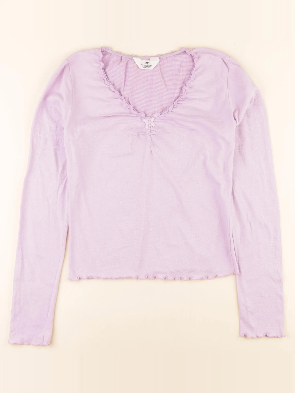 H&M - tee-shirt violet - 14 ans